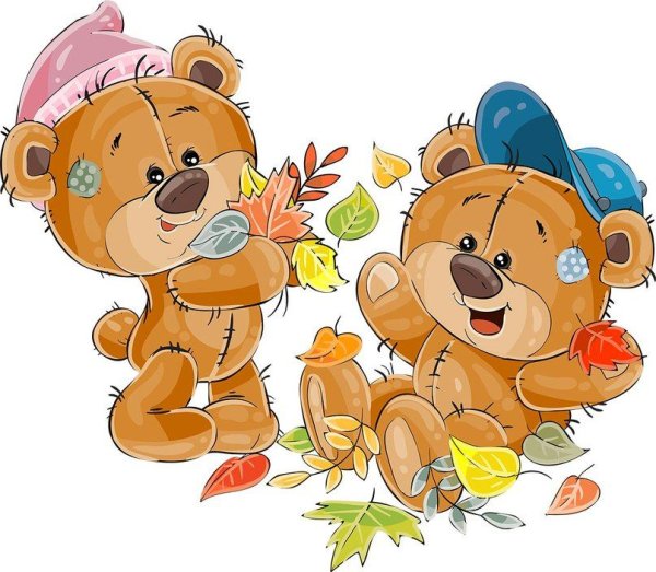 Весёлый мишка