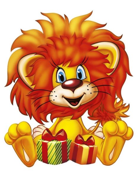 Львенок из мультика