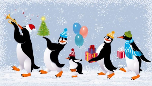 Озорные пингвины