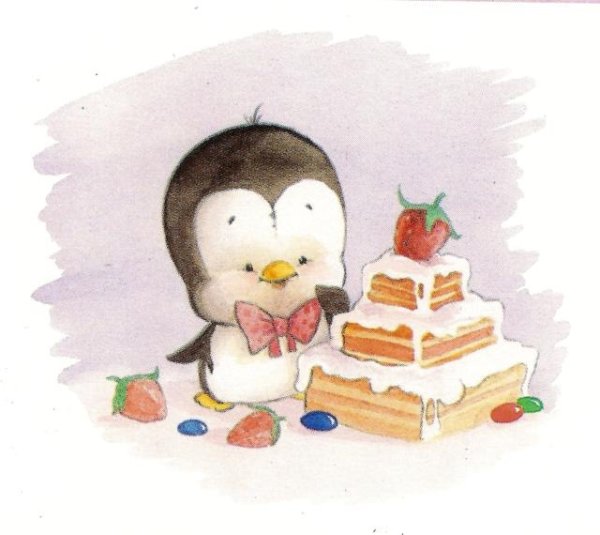 Милые пингвины влюбленные