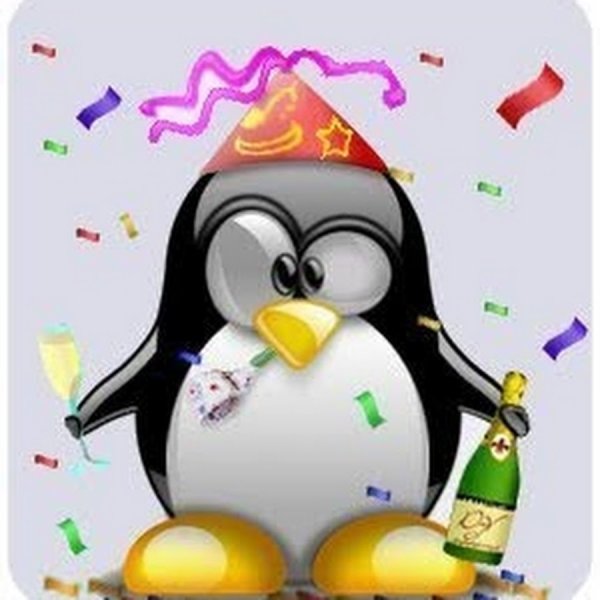 Пингвин с блокнотом