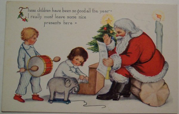 Рождественская открытка по английскому языку