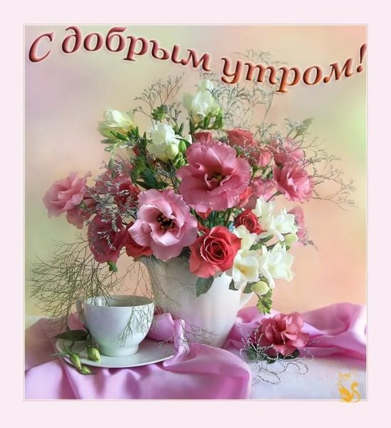 Красивые пожелания с добрым утром