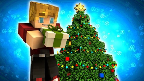 Minecraft новый год