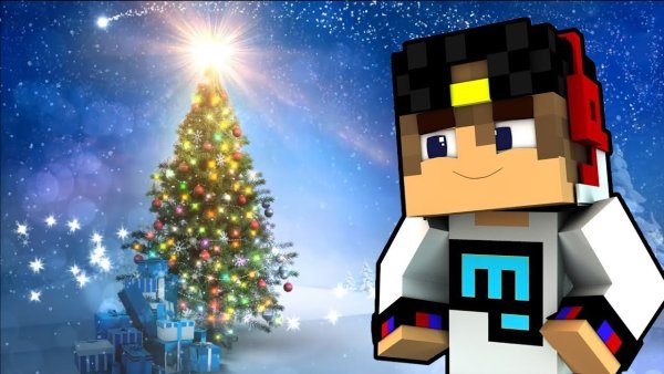 Майнкрафт новый год