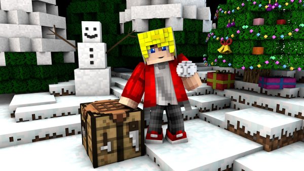 Майнкрафт зима