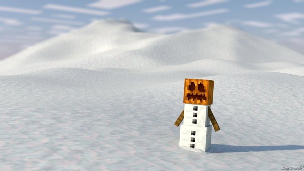 Майнкрафт Snow Golem