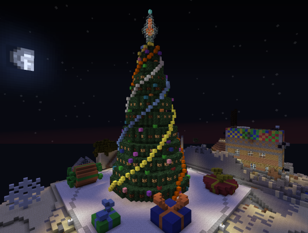 Новогодняя елка в Майне