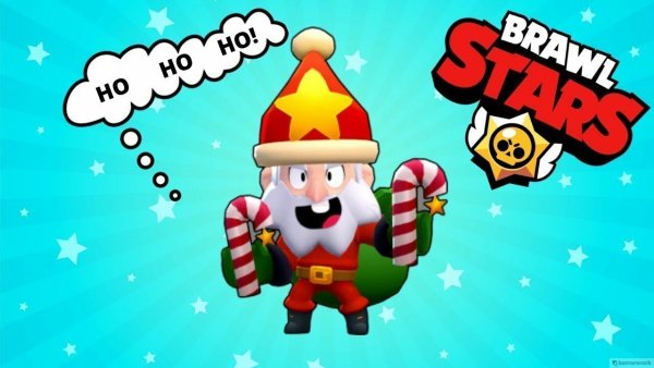 Санта Майк из Brawl Stars