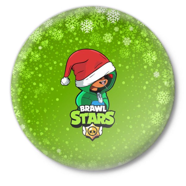 Значки Браво старс Леона новогодние