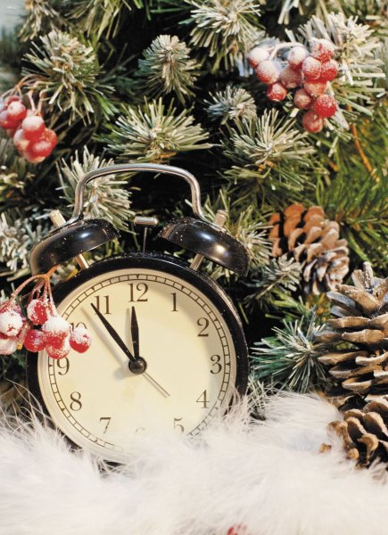 Часы новогодние