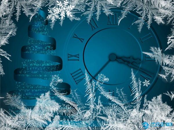 Часы новогодние