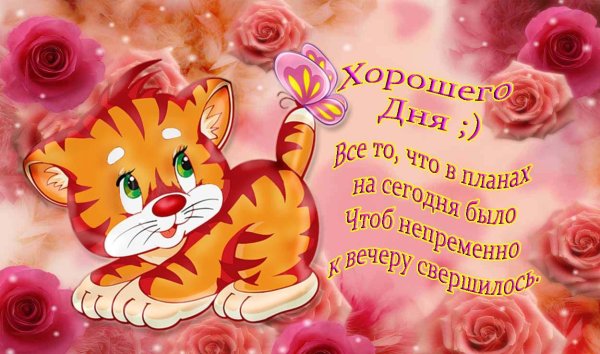 Добрые пожелания на каждый день