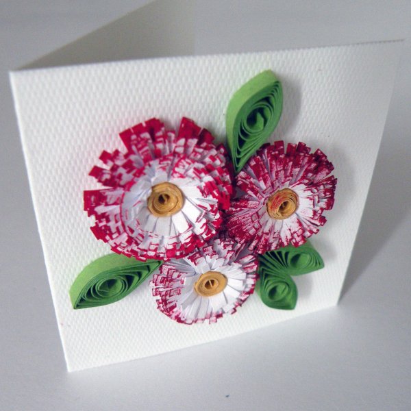 Квиллинг объемные цветы