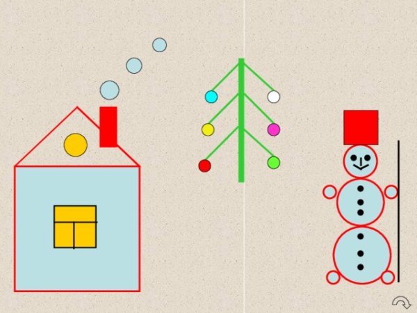 Готовые рисунки в программе Pascal ABC