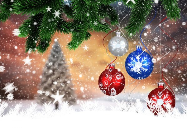 Новогодняя открытка