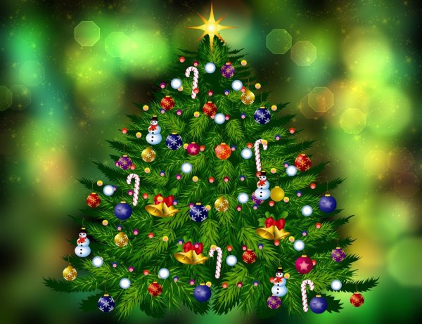 Елочка нарядная