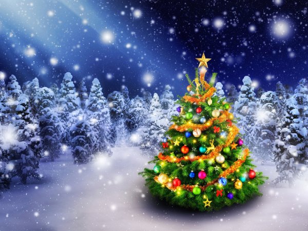 Новогодний фон