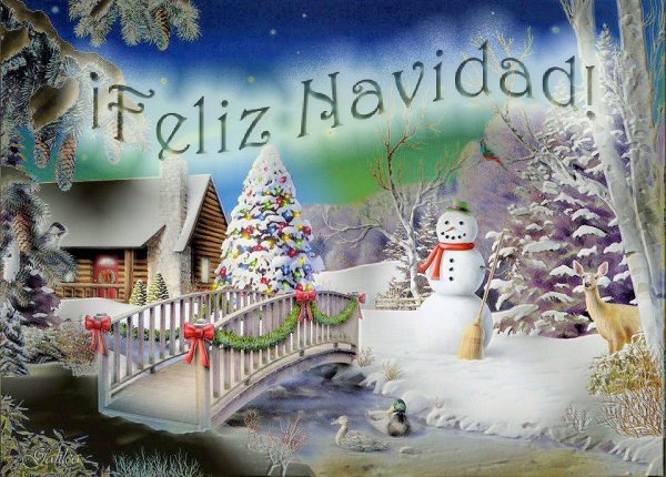 Feliz Navidad открытки