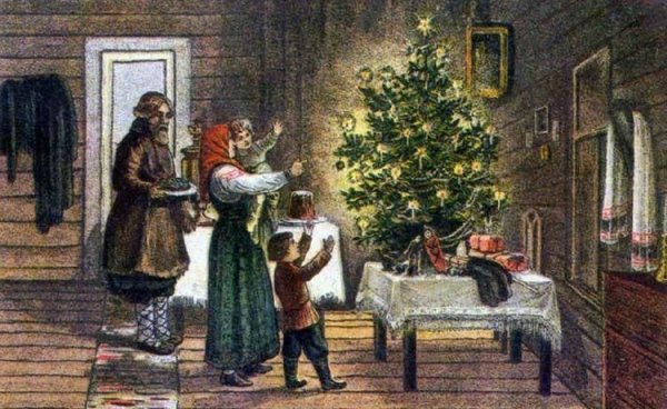 Старинная Рождественская елка