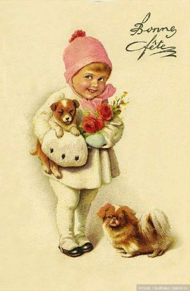 Винтажные новогодние открытки