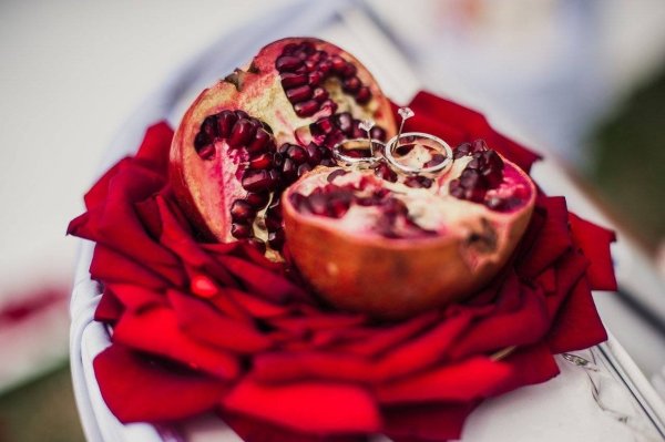 Гранатовая свадьба поздравления