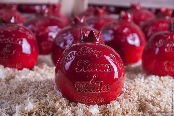 Гранатовая свадьба поздравления