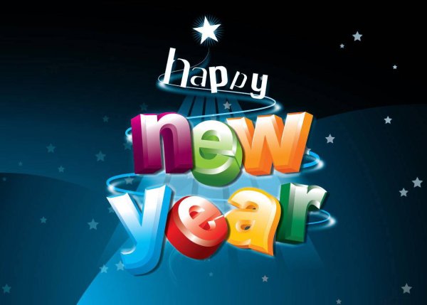 Счастливого нового года на англ