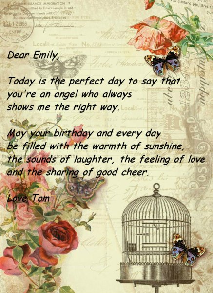 Поздравление на английском языке