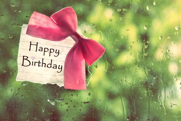 С днём рождения на английском языке