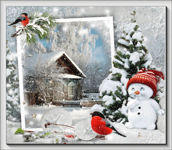 Открытки с первым днем зимы