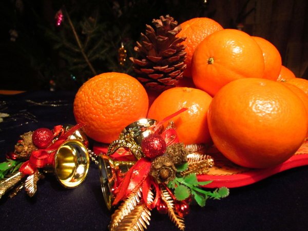 Стихи про мандарины и новый год