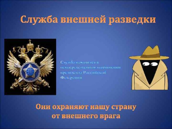 Служба внешней разведки Российской Федерации