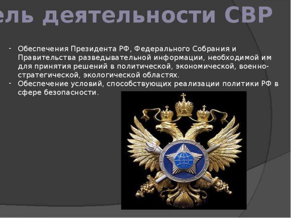 Служба внешней разведки РФ