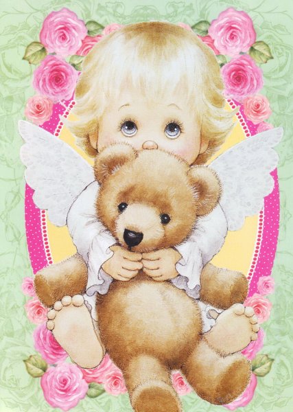 Ангелочки художницы Ruth Morehead