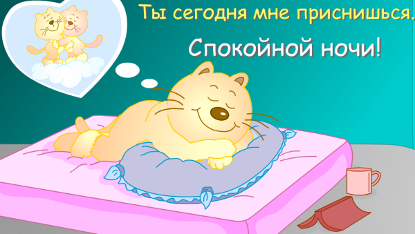 Спокойной ночи любимому