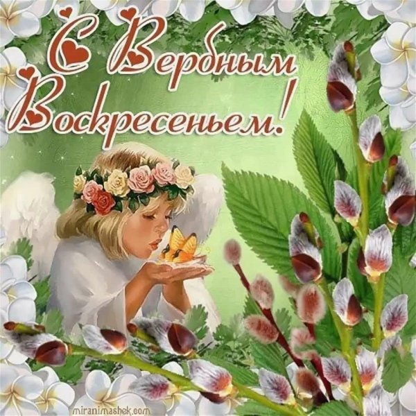 Со светлым Вербным воскресеньем