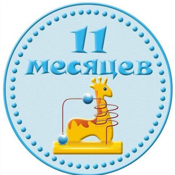 Поздравление с 11 месяцами