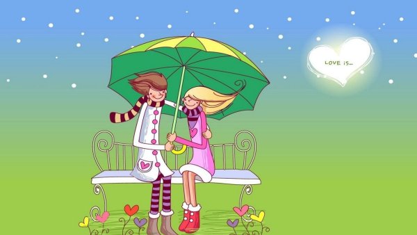 Прикольные картинки про любовь