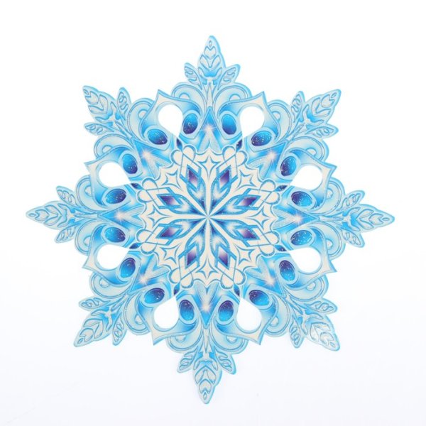 Новогодние открытки снежинки