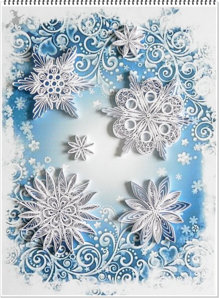 Снежинки на новый год