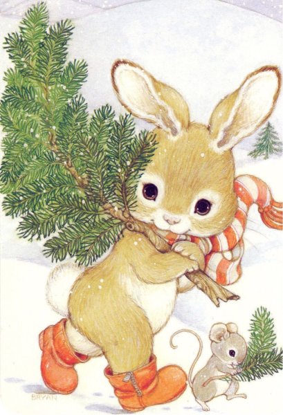 Новогодний заяц