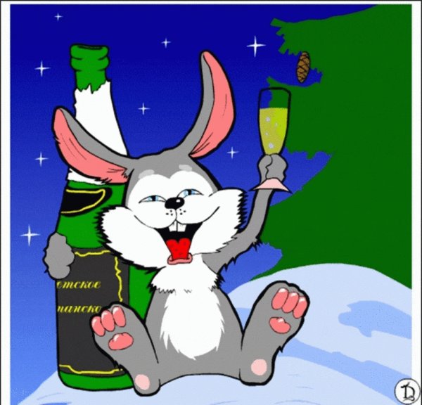 Советские новогодние открытки