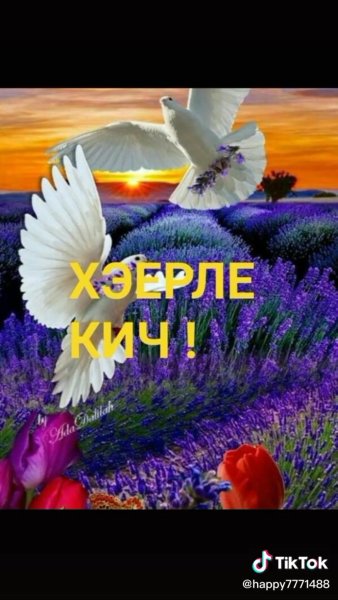 Открытки хэерле Кич на татарском языке