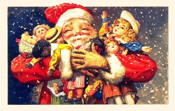 Открытка в новый год