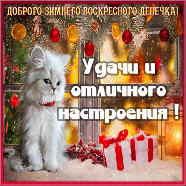 Доброе утро зима