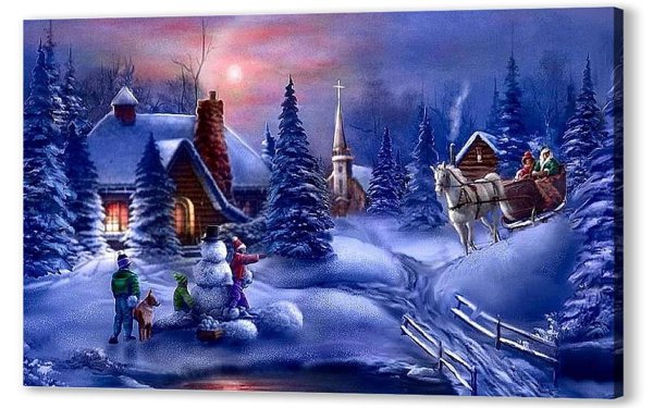 Ретро открытки с новым годом и Рождеством