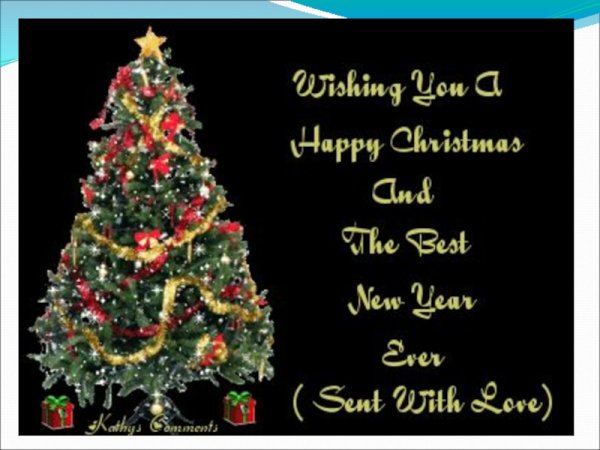 Новогоднее поздравление на английском