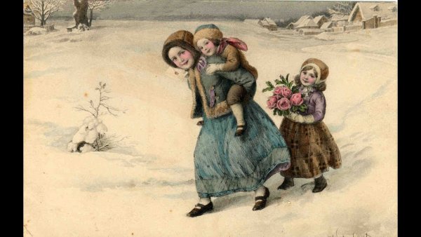 Британские открытки 19 века