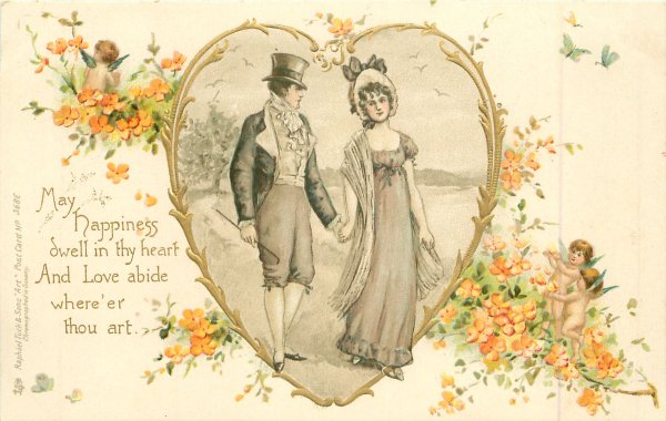 Валентинки 18 века